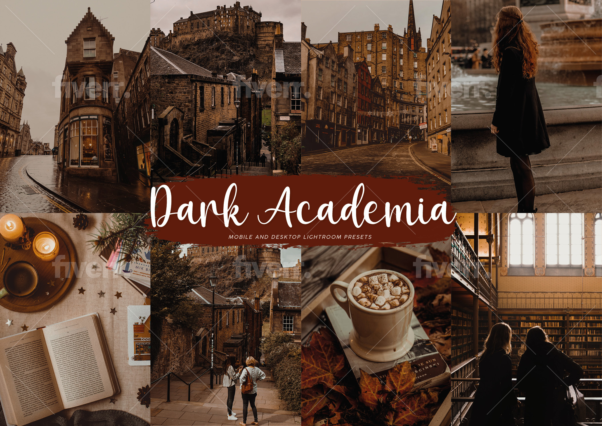 Dark Academia Cover Photo
